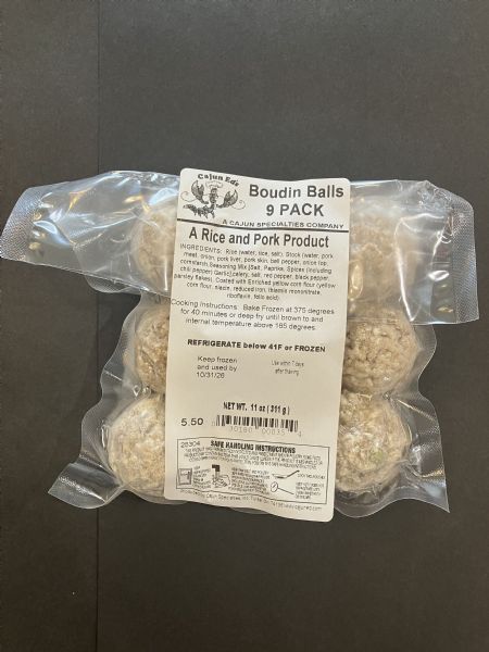Pork Boudin Balls