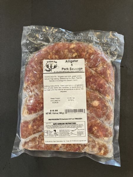 Alligator Sausage