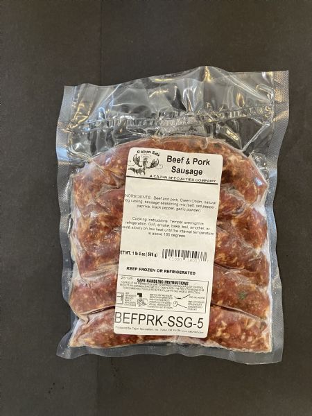 Beef and Pork Sausage