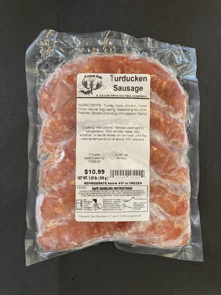 Turducken Sausage
