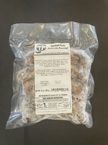 Smoked Pork Andouille Sausage