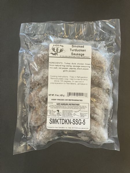 Smoked Turducken Sausage