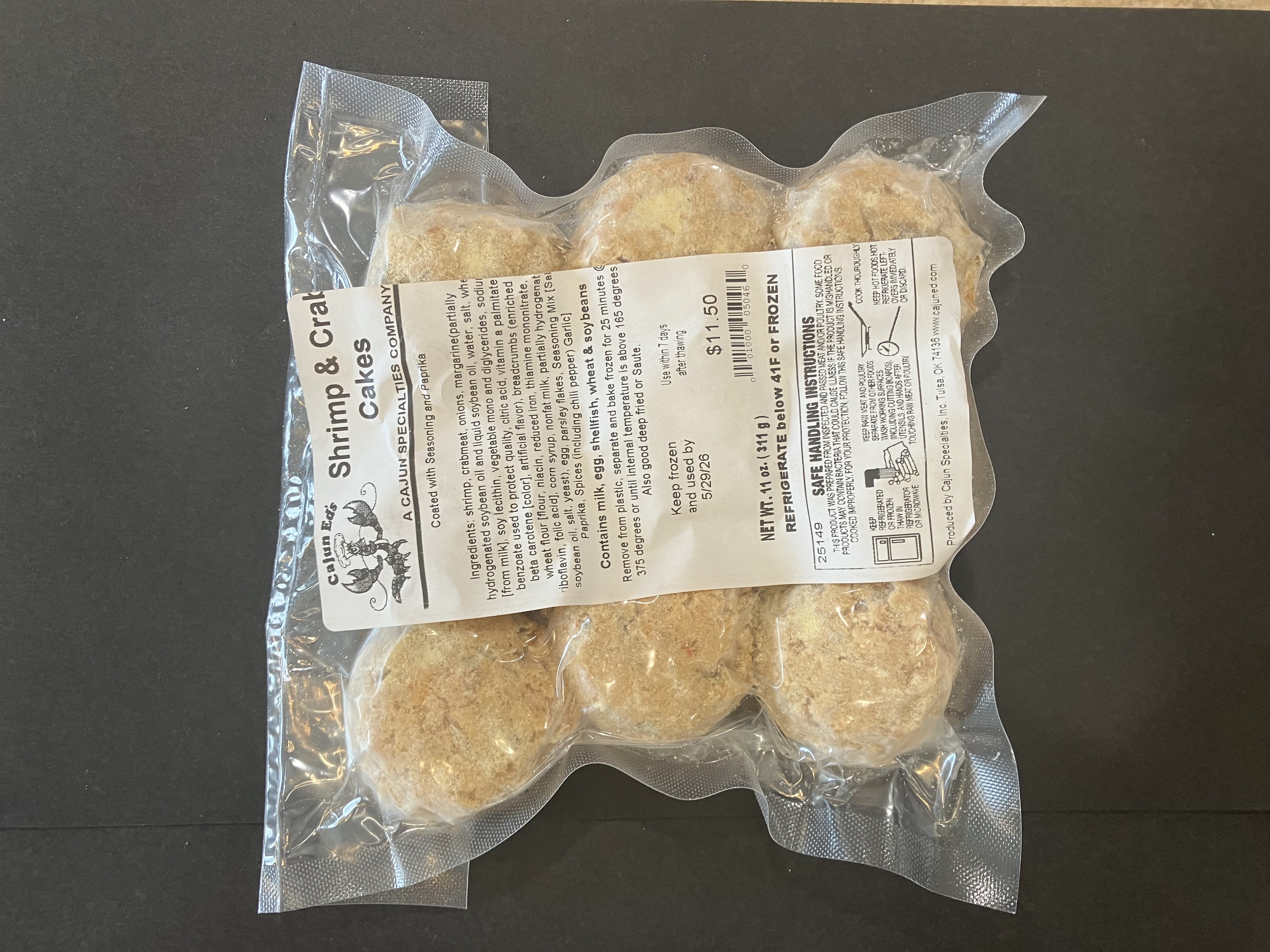 Shrimp and Crab Cakes