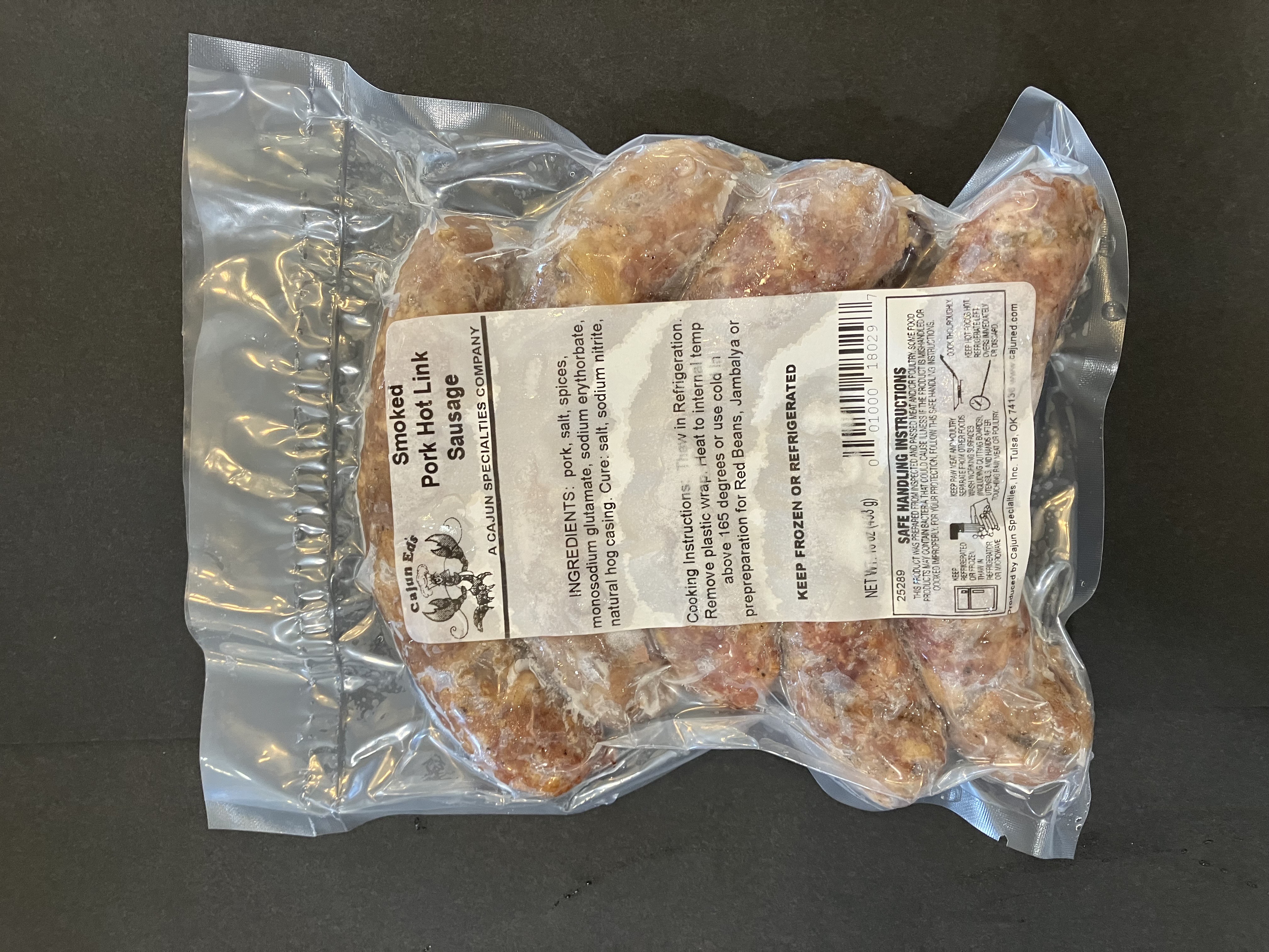 Smoked Hot Link Sausage