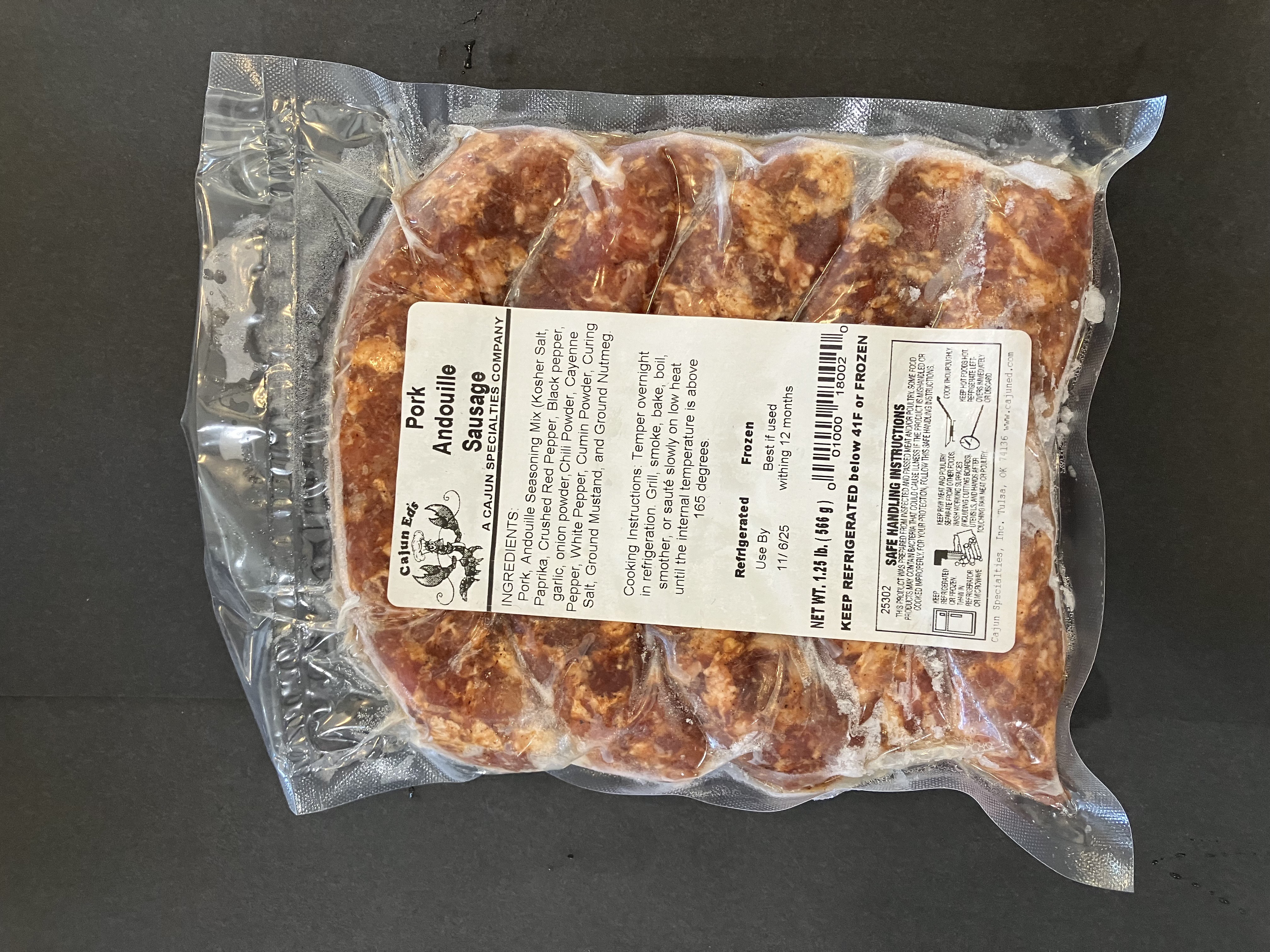 Pork Andouille Sausage