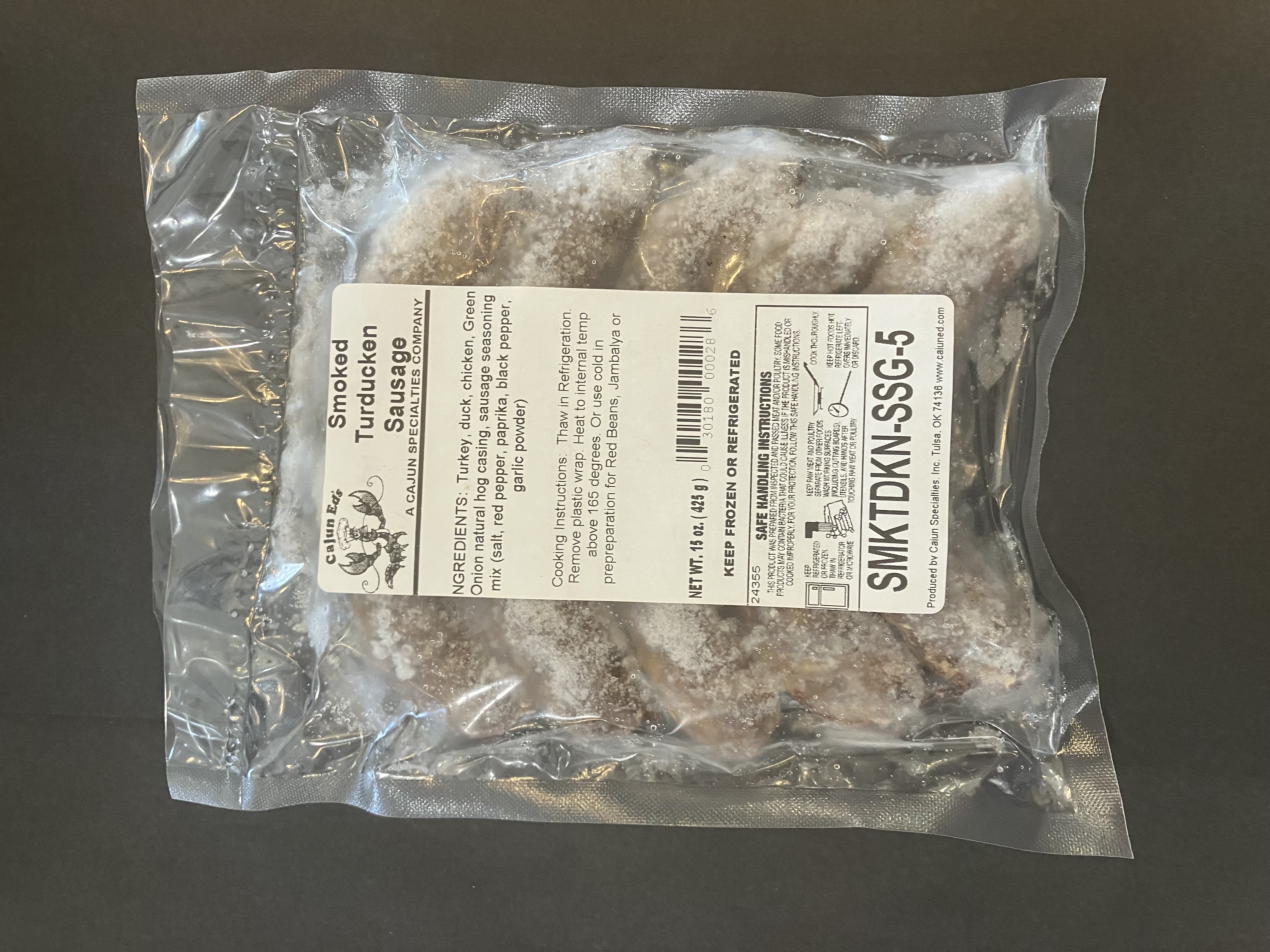 Smoked Turducken Sausage